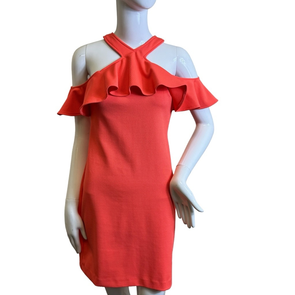 Women's Trina Turk Dress Small Orange Nwt
